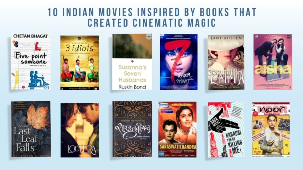 Indian movies inspired by books