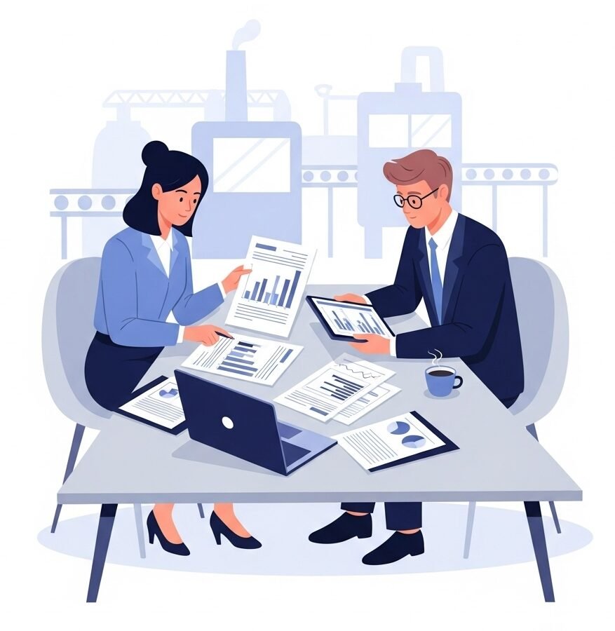 Corporate Report Design Services • Manufacturing organizations