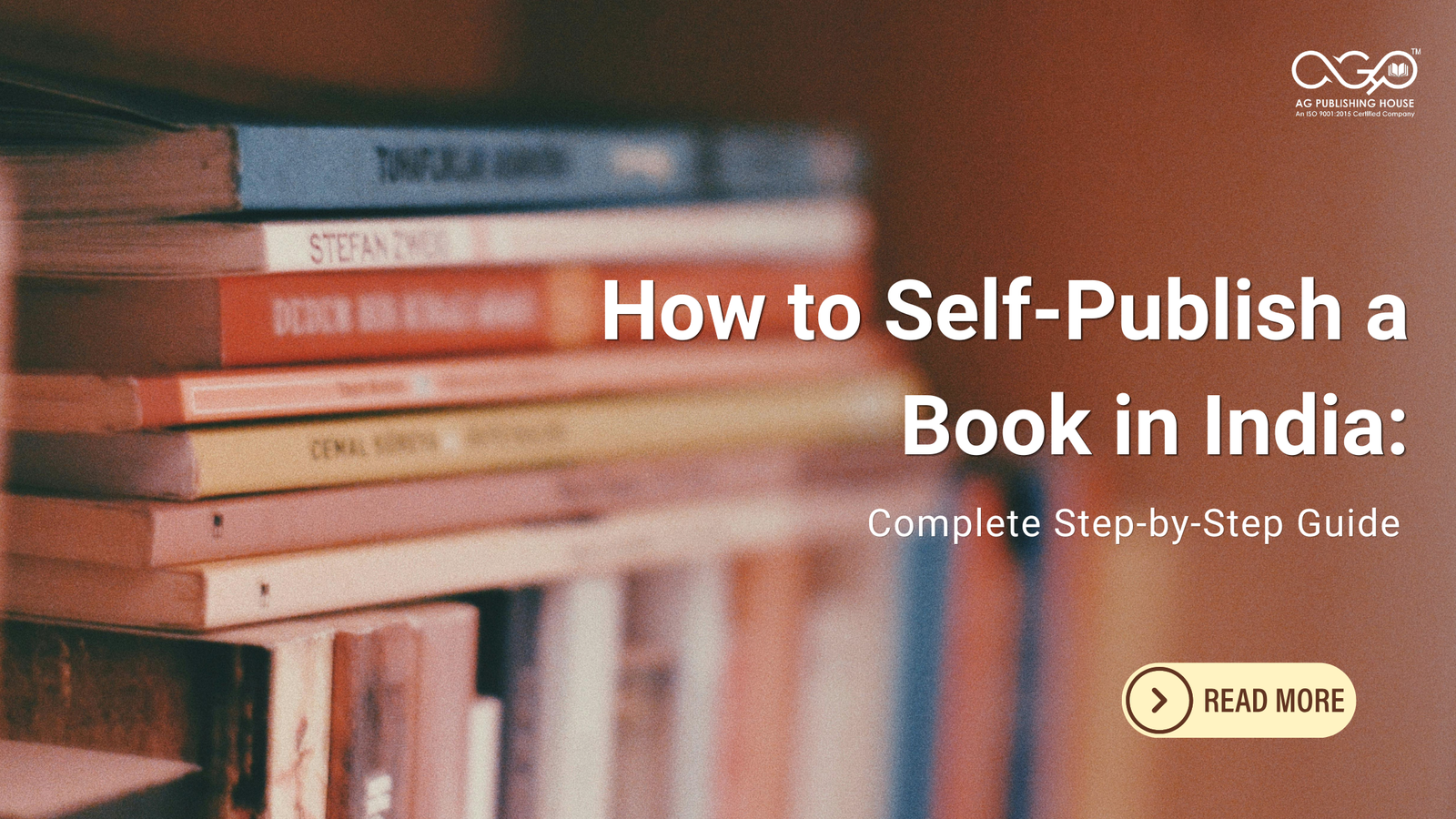 How to Self Publish a book in India Blog bannner of AGPH Books