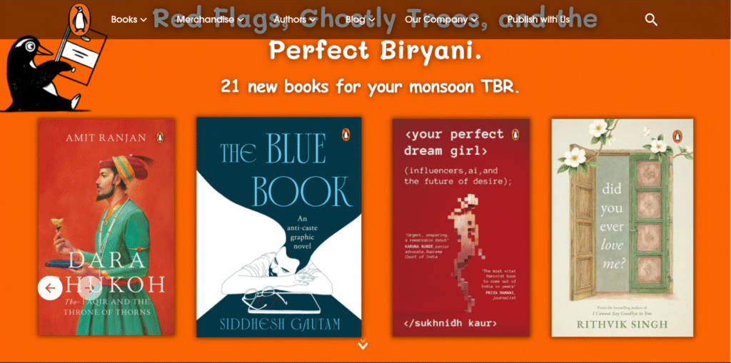 Top 10 Book Publishers in India- Penguin Random House