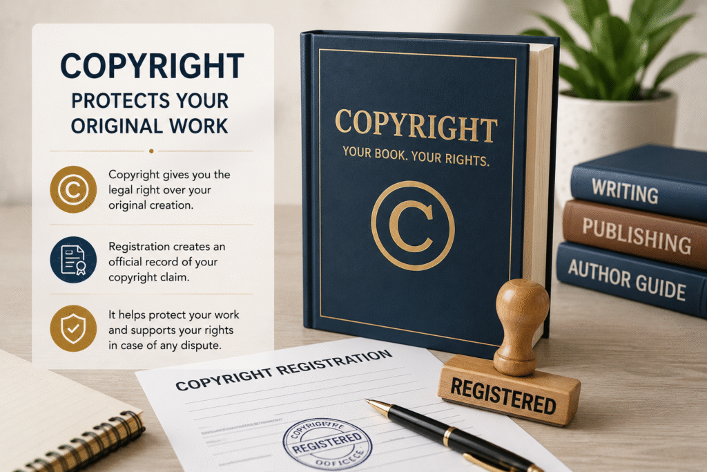 how to copyright a book in India inside blog image