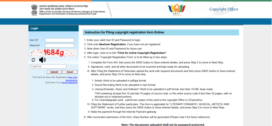 new user registration copyright book in india (2)